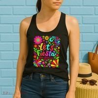 Lets Fiesta San Antonio Texas Cinco De Mayo Fiesta Squad Women's Tank Top thumb 2