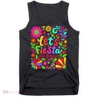Lets Fiesta San Antonio Texas Cinco De Mayo Fiesta Squad Tank Top thumb 0