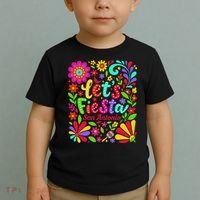 Lets Fiesta San Antonio Texas Cinco De Mayo Fiesta Squad Toddler T-Shirt thumb 2