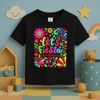 Lets Fiesta San Antonio Texas Cinco De Mayo Fiesta Squad Toddler T-Shirt thumb 3