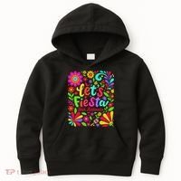 Lets Fiesta San Antonio Texas Cinco De Mayo Fiesta Squad Kids Hoodie thumb 0