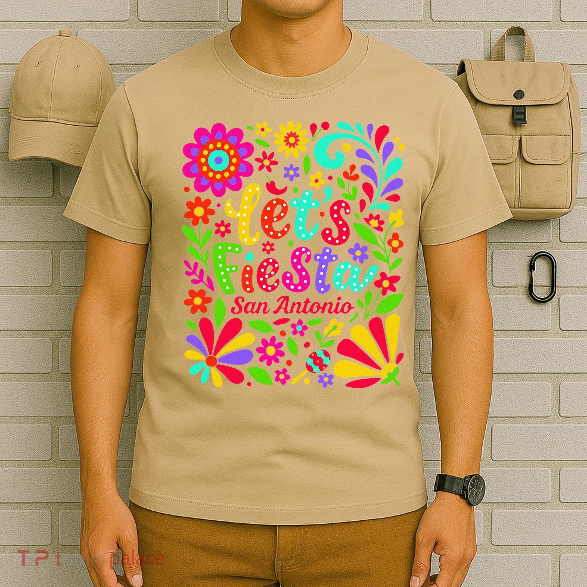Lets Fiesta San Antonio Texas Cinco De Mayo Fiesta Squad T-Shirt