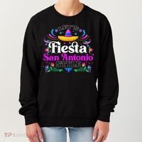 Let's Fiesta San Antonio Style Party Happy Cinco De Mayo Women's Sweatshirt thumb 0