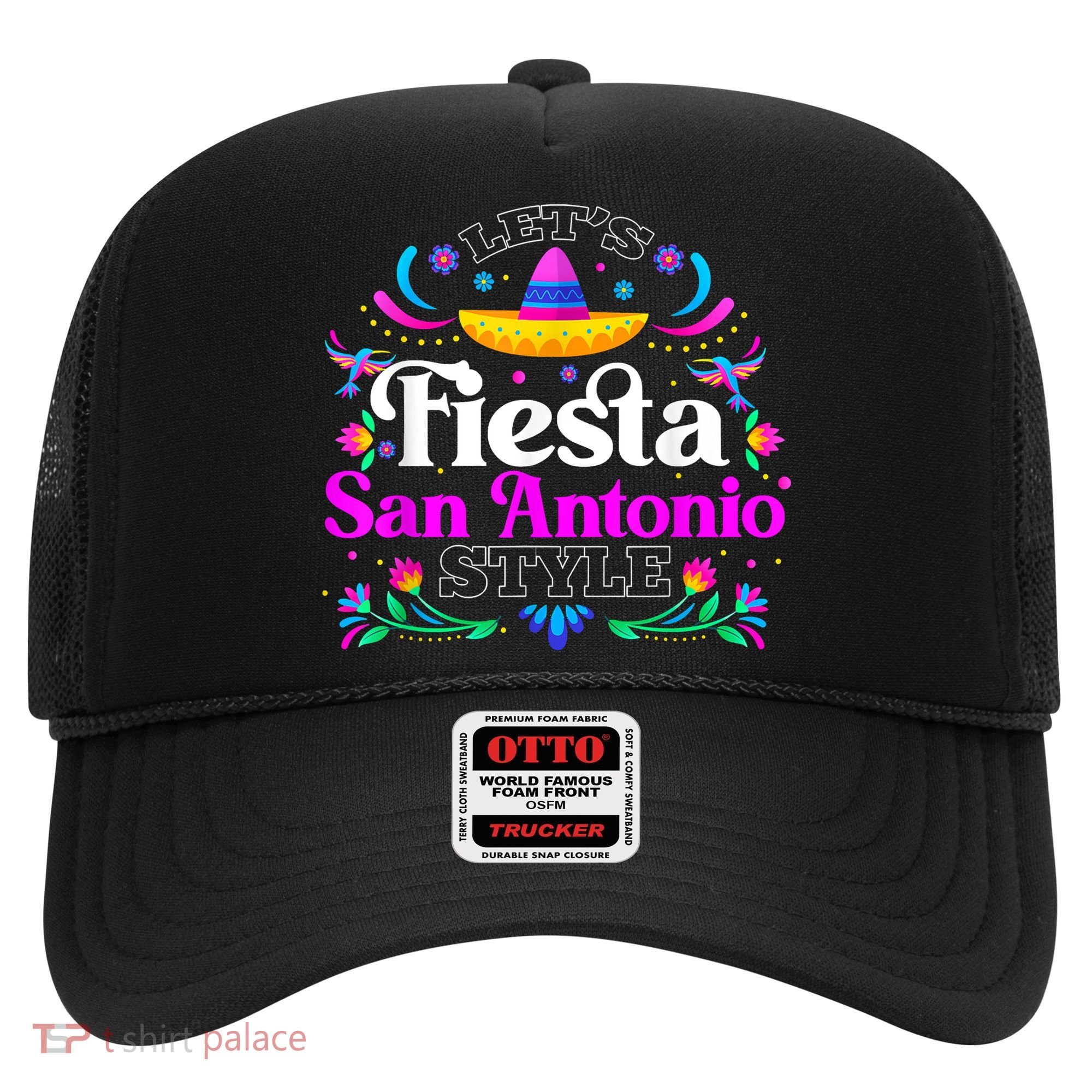 Let's Fiesta San Antonio Style Party Happy Cinco De Mayo Hat