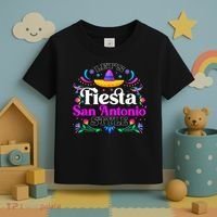 Let's Fiesta San Antonio Style Party Happy Cinco De Mayo Toddler T-Shirt thumb 3