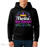 Let's Fiesta San Antonio Style Party Happy Cinco De Mayo Kids Hoodie thumb 4