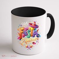 Lets Fiesta San Antonio Texas Cinco De Mayo Mexican Party Coffee Mug thumb 1