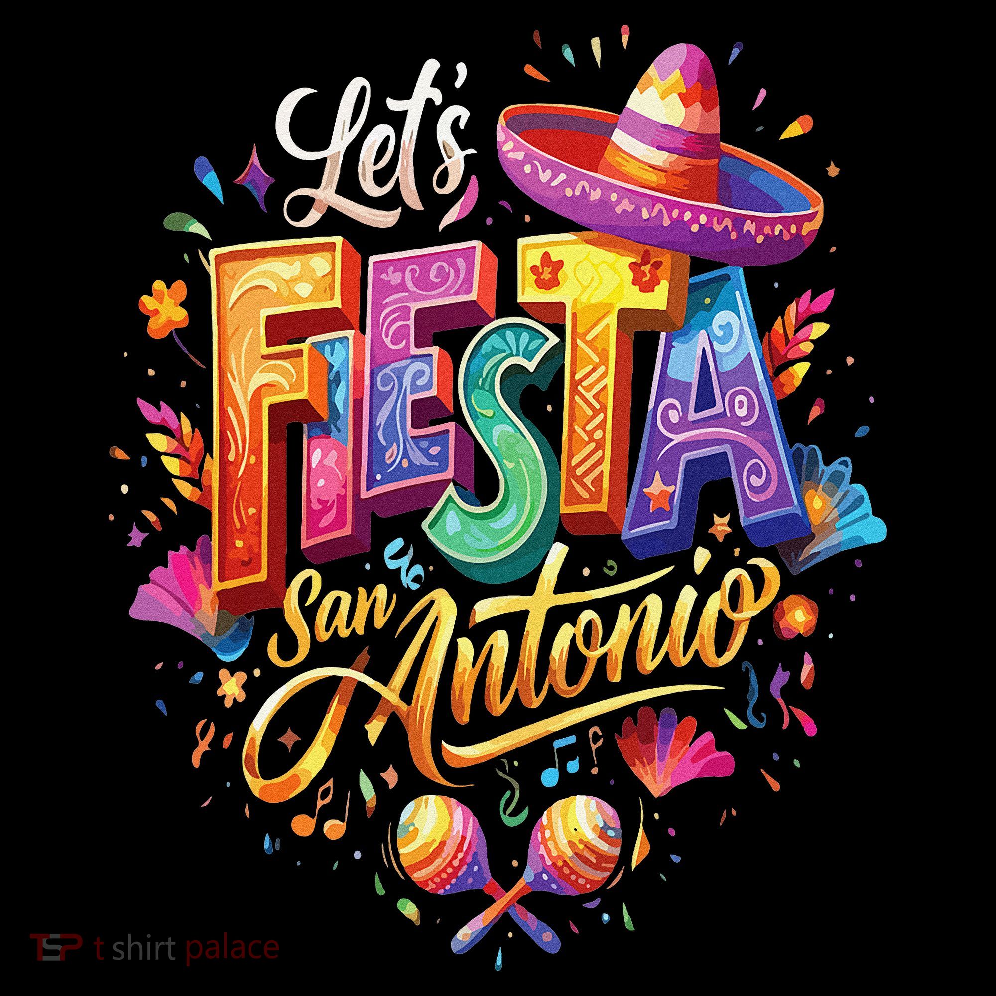Lets Fiesta San Antonio Texas Cinco De Mayo Mexican Party Coffee Mug