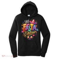 Lets Fiesta San Antonio Texas Cinco De Mayo Mexican Party Women's Hoodie thumb 0