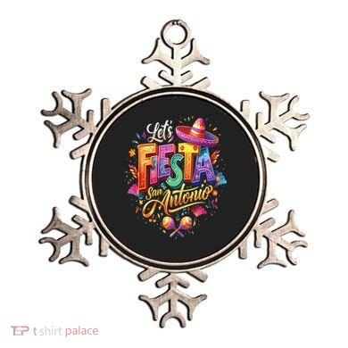 Lets Fiesta San Antonio Texas Cinco De Mayo Mexican Party Ornament