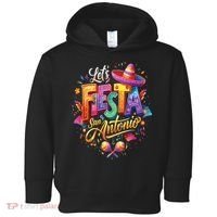 Lets Fiesta San Antonio Texas Cinco De Mayo Mexican Party Toddler Hoodie thumb 0