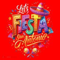 Lets Fiesta San Antonio Texas Cinco De Mayo Mexican Party Santa Hat thumb 1