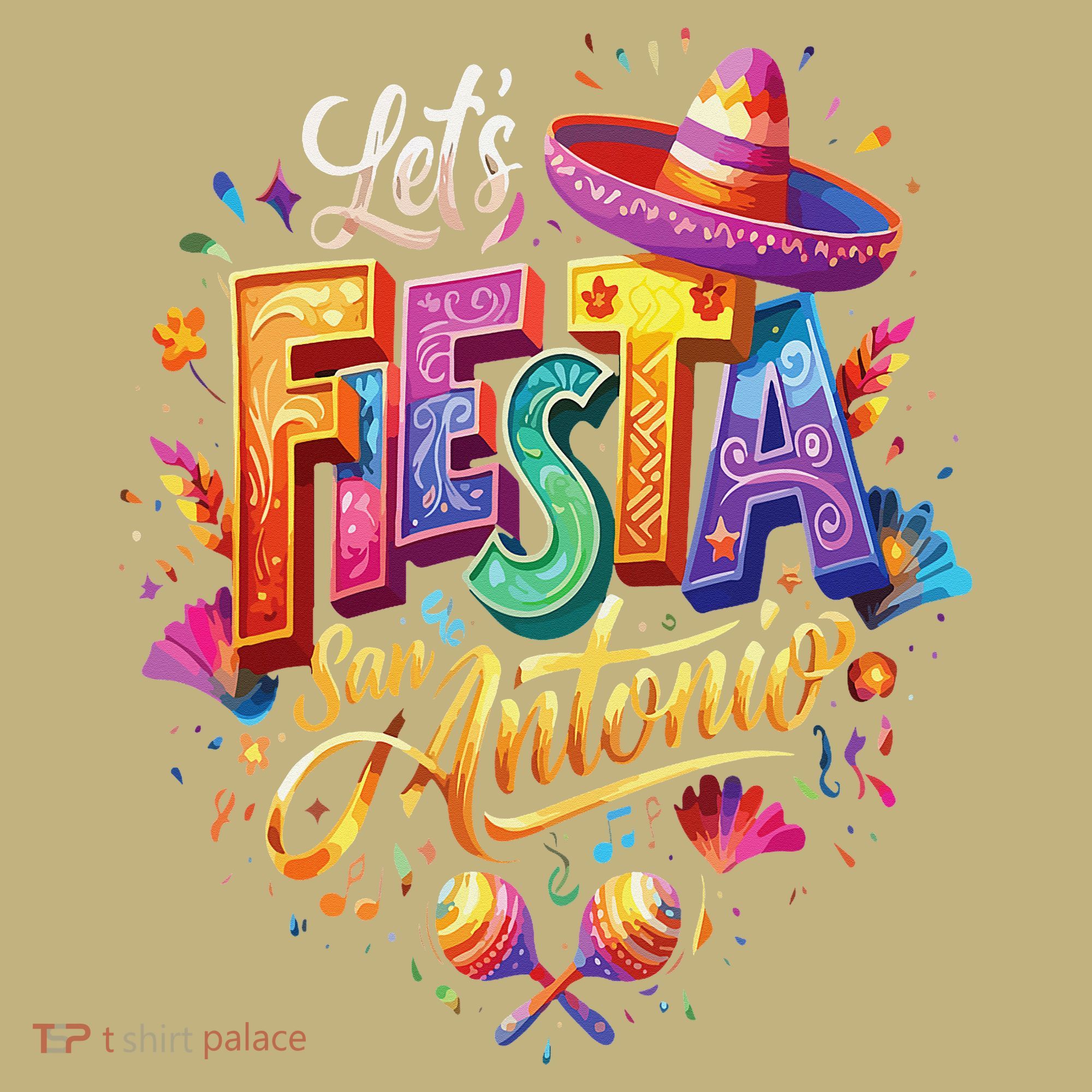 Lets Fiesta San Antonio Texas Cinco De Mayo Mexican Party Mousepad