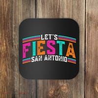 Lets Fiesta San Antonio Texas Cinco De Mayo Fiesta Squad Coaster thumb 0