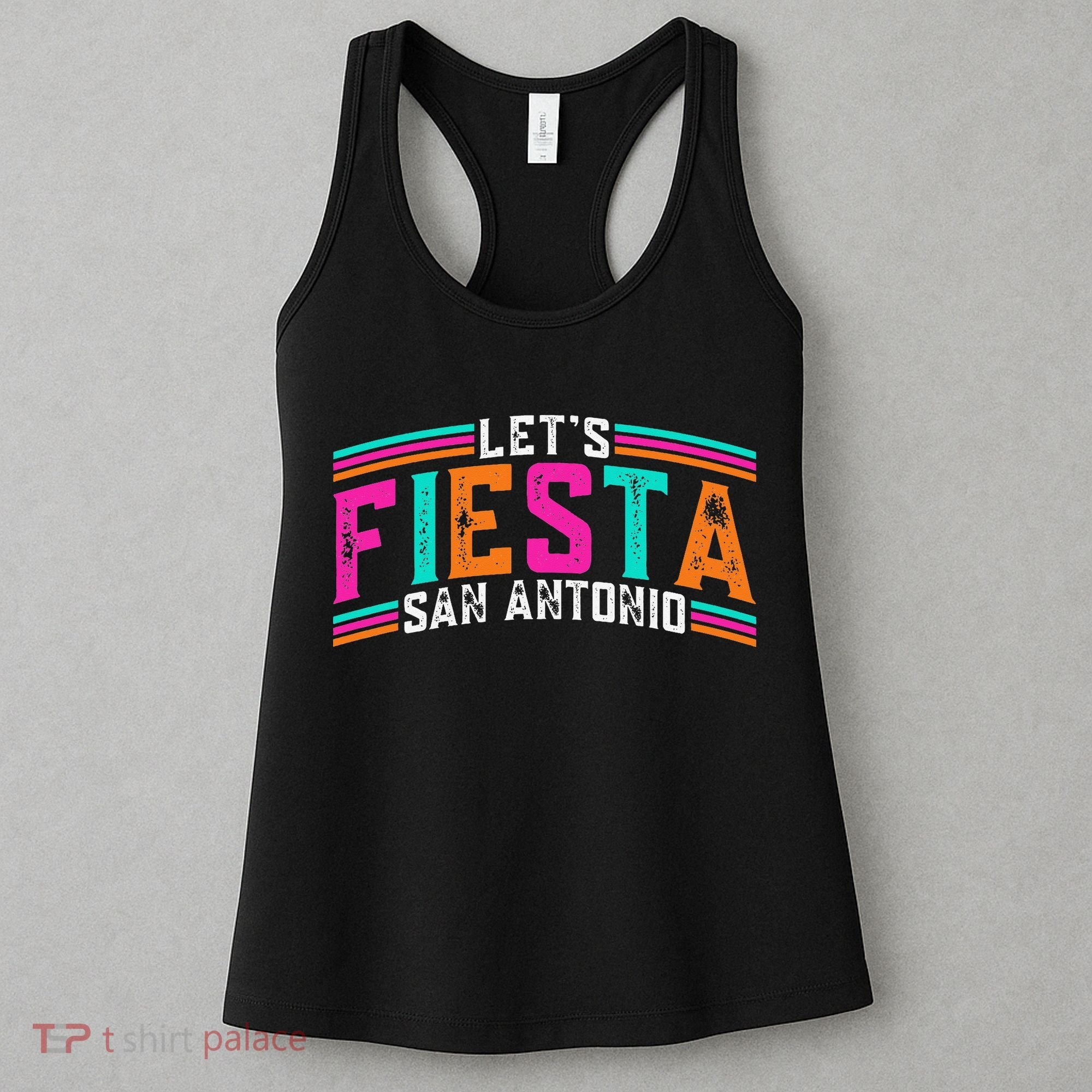 Lets Fiesta San Antonio Texas Cinco De Mayo Fiesta Squad Women's Tank Top