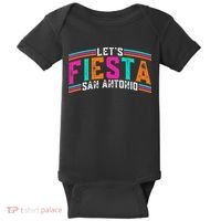 Lets Fiesta San Antonio Texas Cinco De Mayo Fiesta Squad Baby Bodysuit thumb 0