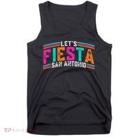 Lets Fiesta San Antonio Texas Cinco De Mayo Fiesta Squad Tank Top thumb 0