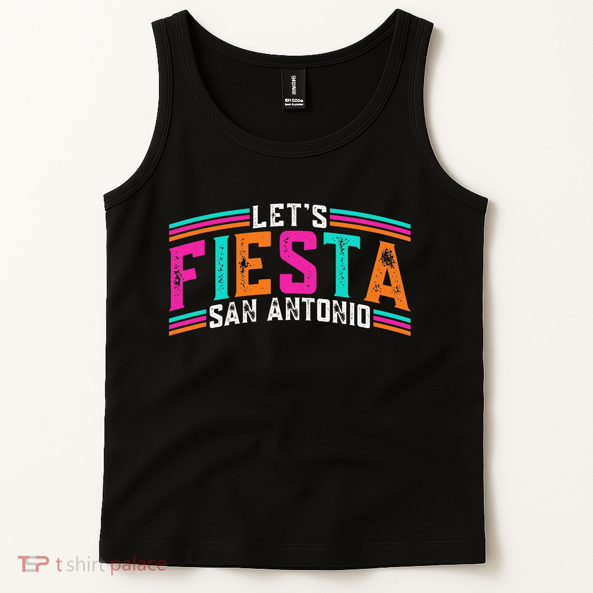 Lets Fiesta San Antonio Texas Cinco De Mayo Fiesta Squad Tank Top