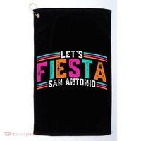Lets Fiesta San Antonio Texas Cinco De Mayo Fiesta Squad Golf Towel thumb 0