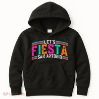 Lets Fiesta San Antonio Texas Cinco De Mayo Fiesta Squad Kids Hoodie thumb 0