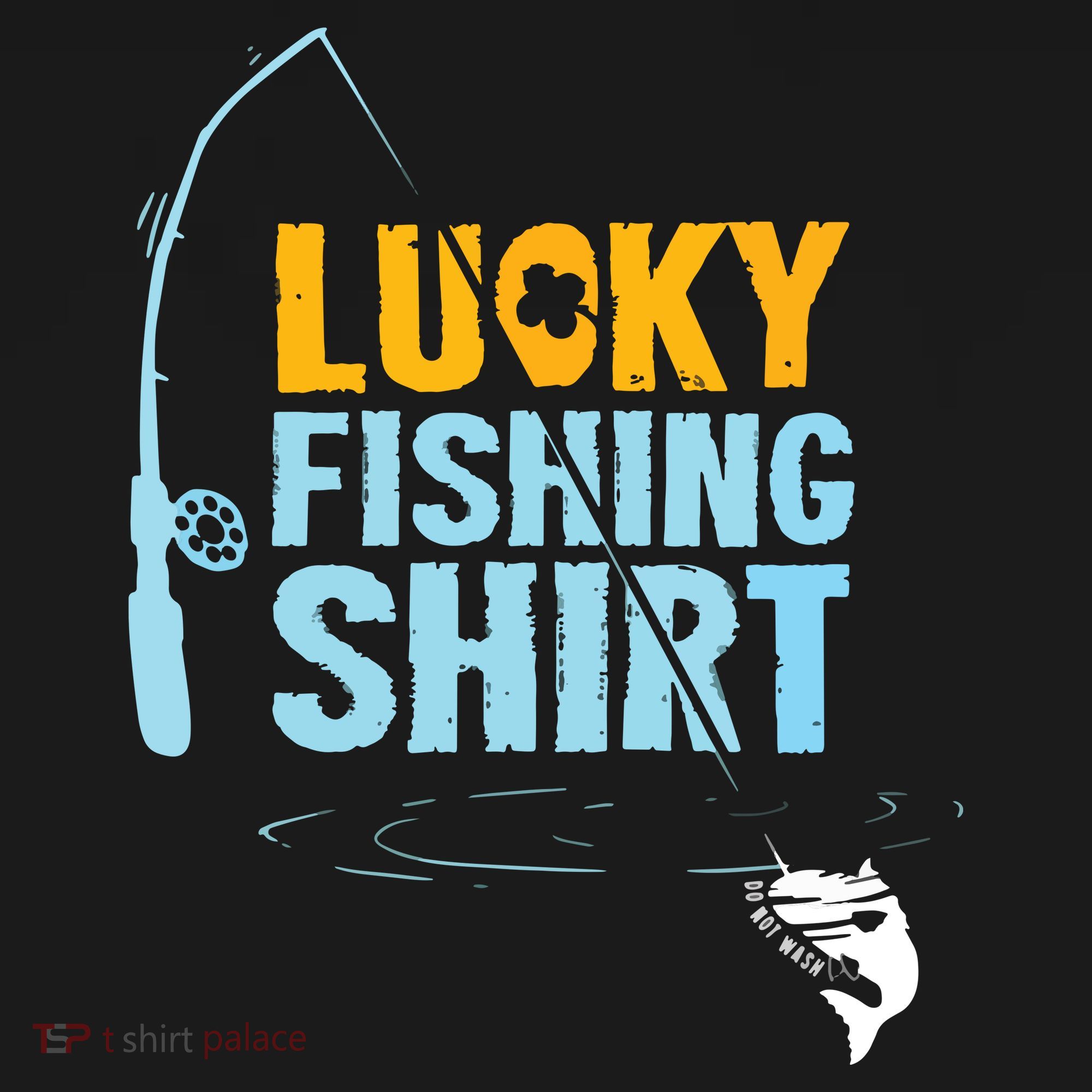 Lucky Fishing Shirts For A Fisherman Ornament