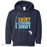 Lucky Fishing Shirts For A Fisherman Toddler Hoodie thumb 0