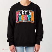 Lets Fiesta San Antonio Texas Mexican Party Women's Sweatshirt thumb 0