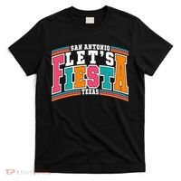 Lets Fiesta San Antonio Texas Mexican Party T-Shirt thumb 0