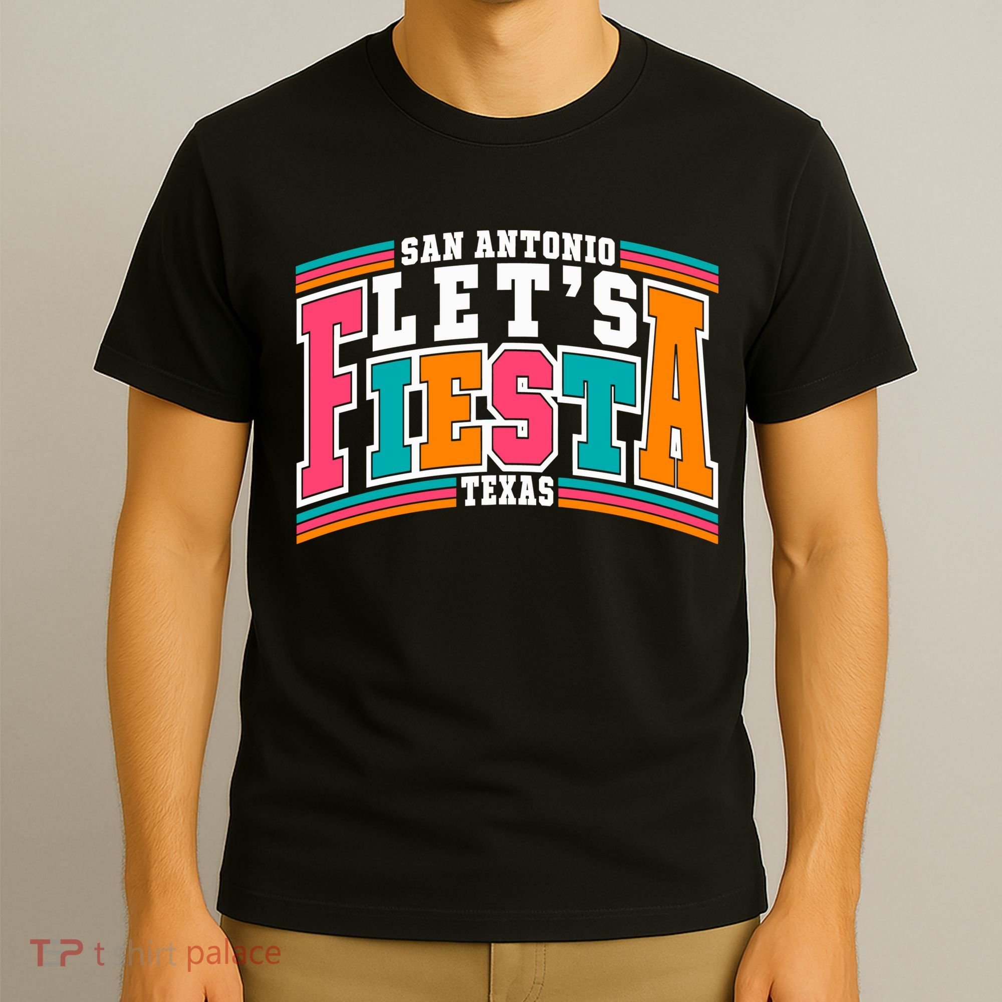 Lets Fiesta San Antonio Texas Mexican Party T-Shirt