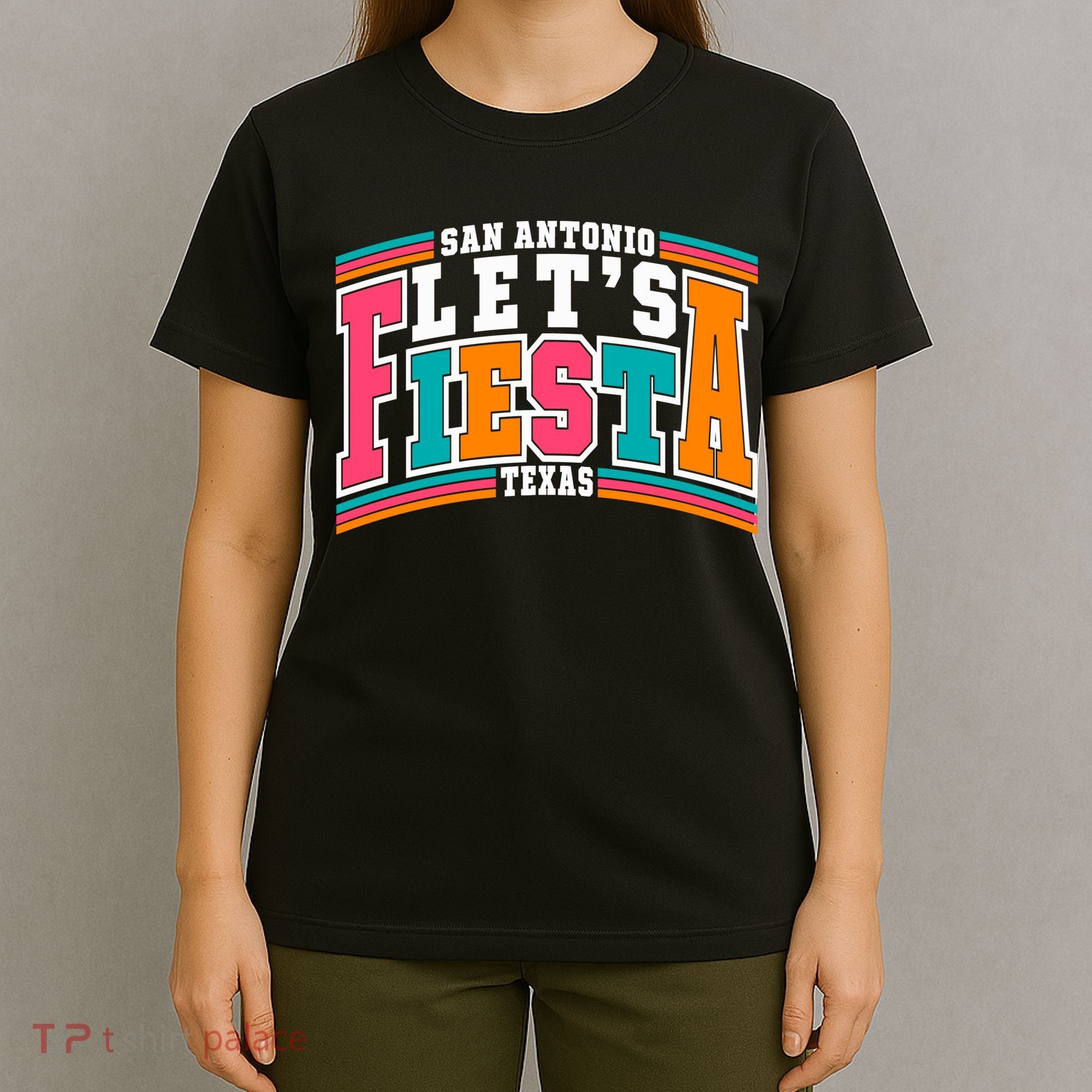 Lets Fiesta San Antonio Texas Mexican Party T-Shirt