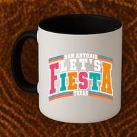 Lets Fiesta San Antonio Texas Mexican Party Coffee Mug thumb 2