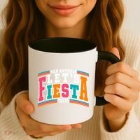 Lets Fiesta San Antonio Texas Mexican Party Coffee Mug thumb 3