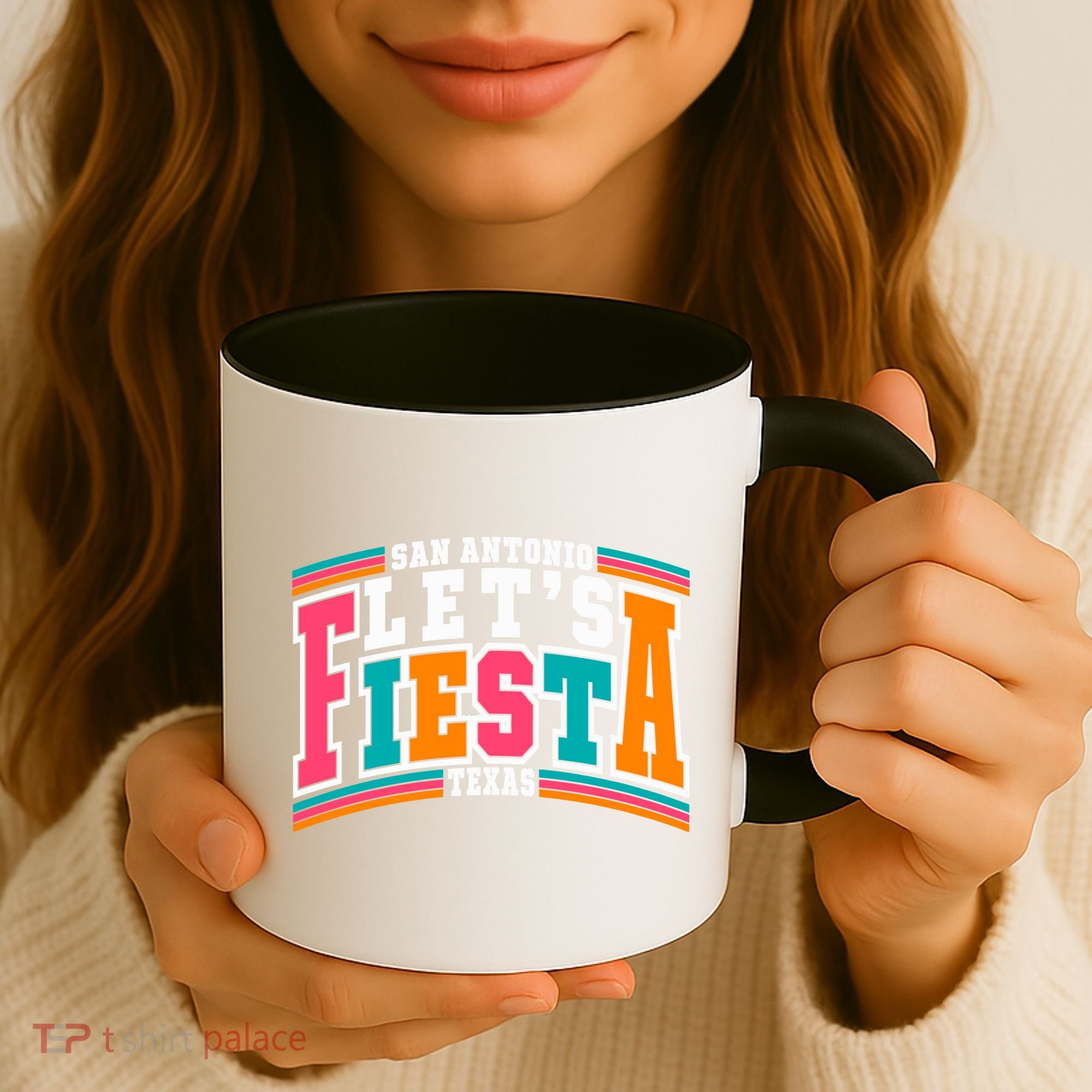 Lets Fiesta San Antonio Texas Mexican Party Coffee Mug