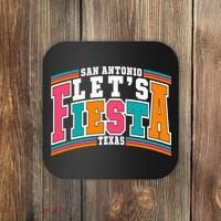 Lets Fiesta San Antonio Texas Mexican Party Coaster thumb 0