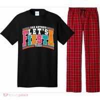 Lets Fiesta San Antonio Texas Mexican Party Pajama Set thumb 0