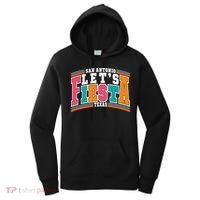 Lets Fiesta San Antonio Texas Mexican Party Women's Hoodie thumb 0
