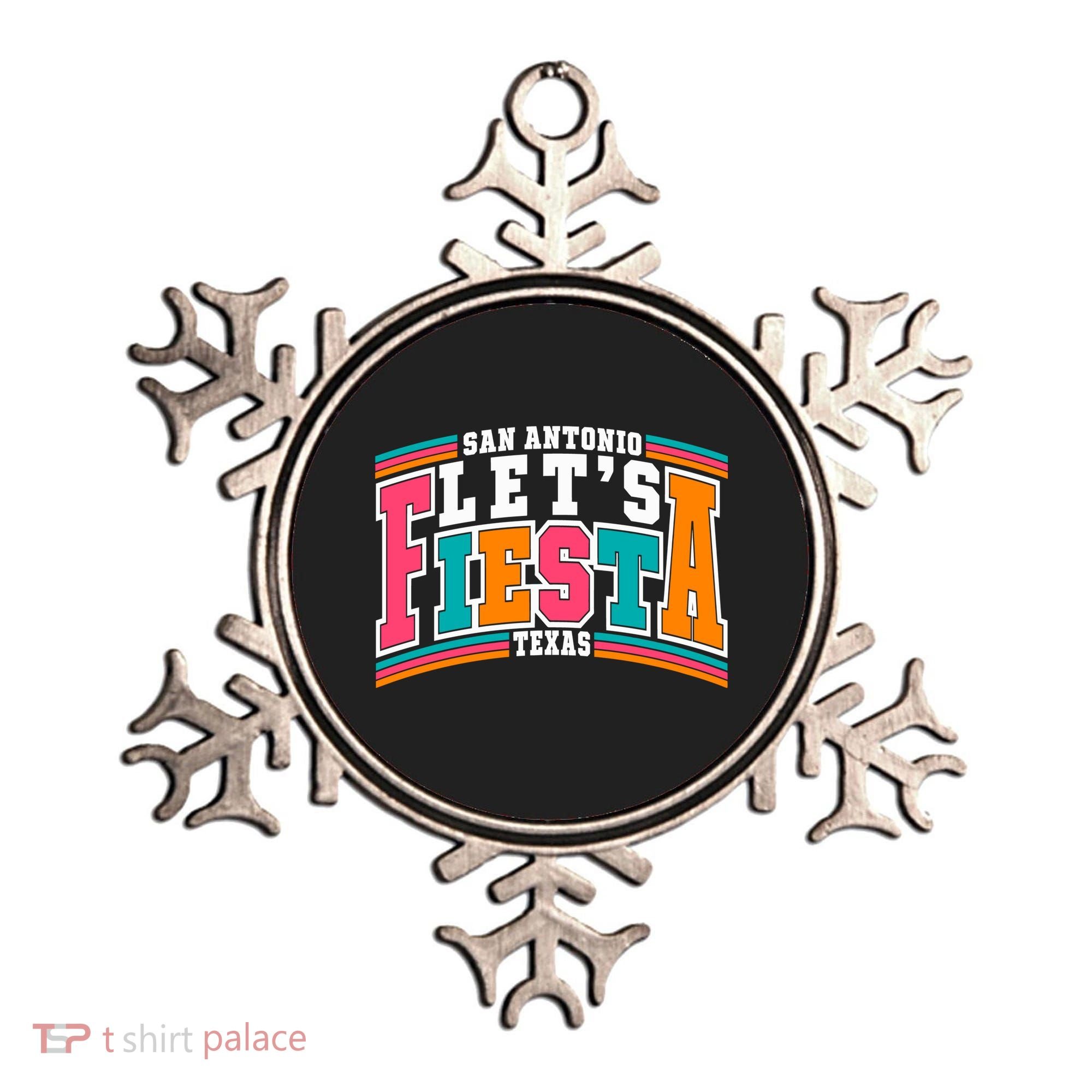 Lets Fiesta San Antonio Texas Mexican Party Ornament