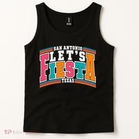 Lets Fiesta San Antonio Texas Mexican Party Tank Top thumb 2