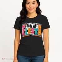 Lets Fiesta San Antonio Texas Mexican Party Women's T-Shirt thumb 4