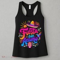 Lets Fiesta San Antonio Texas Cinco De Mayo Mexican Party Women's Tank Top thumb 3