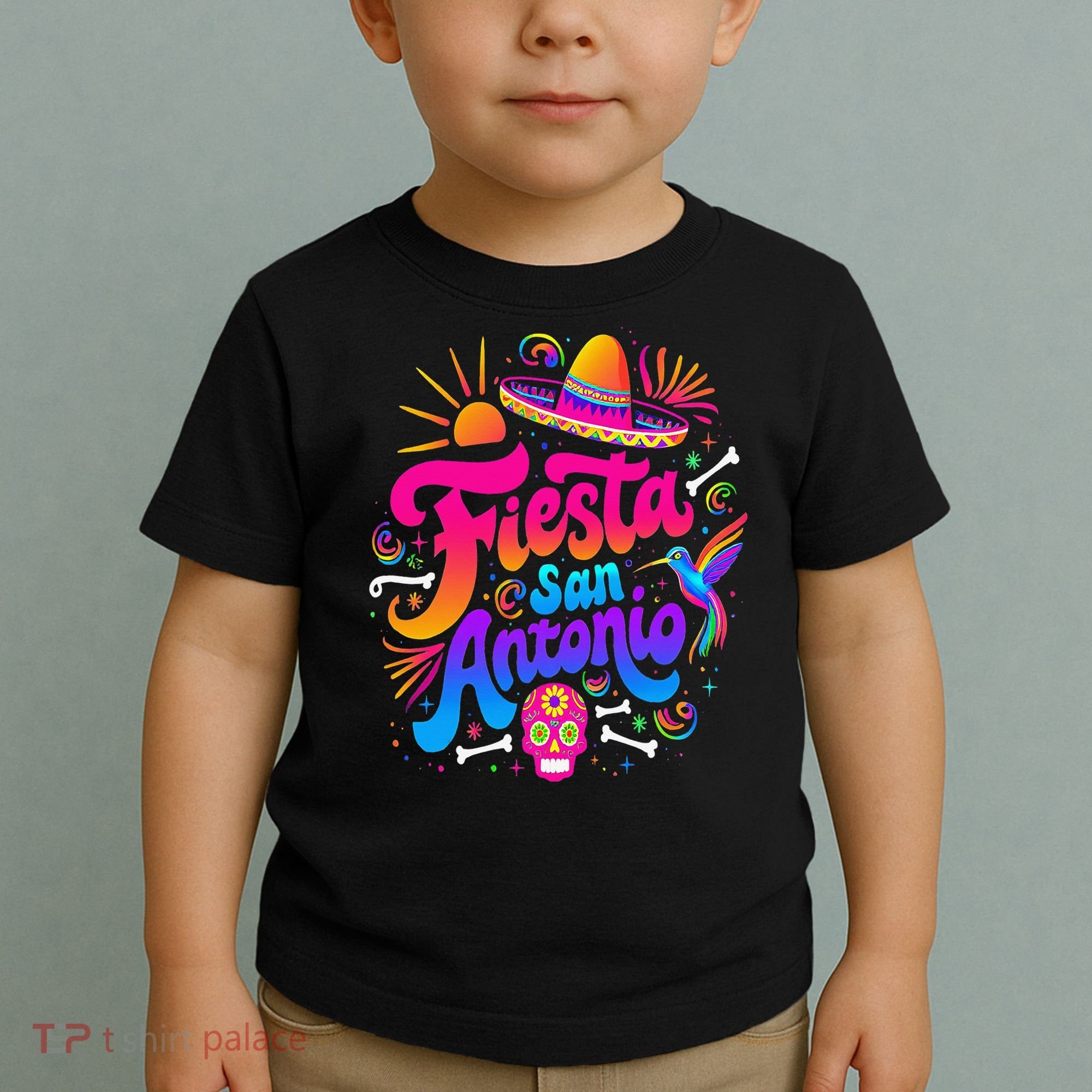 Lets Fiesta San Antonio Texas Cinco De Mayo Mexican Party Toddler T-Shirt