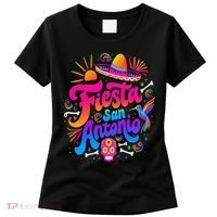 Lets Fiesta San Antonio Texas Cinco De Mayo Mexican Party Women's T-Shirt thumb 0