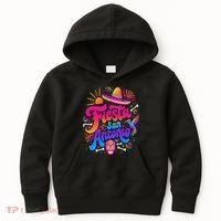 Lets Fiesta San Antonio Texas Cinco De Mayo Mexican Party Kids Hoodie thumb 0