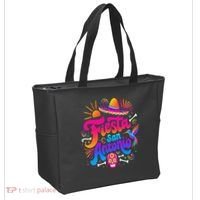 Lets Fiesta San Antonio Texas Cinco De Mayo Mexican Party Tote Bag thumb 2