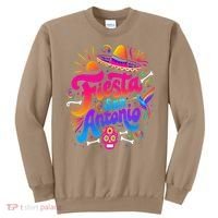 Lets Fiesta San Antonio Texas Cinco De Mayo Mexican Party Sweatshirt thumb 0