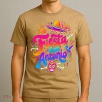 Lets Fiesta San Antonio Texas Cinco De Mayo Mexican Party T-Shirt thumb 3