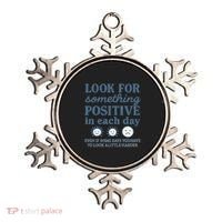 Look for Something Positive in Each Day Ornament thumb 0