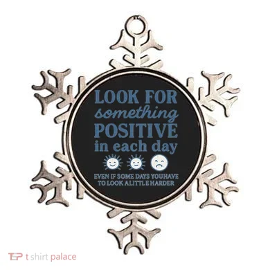 Look for Something Positive in Each Day Ornament