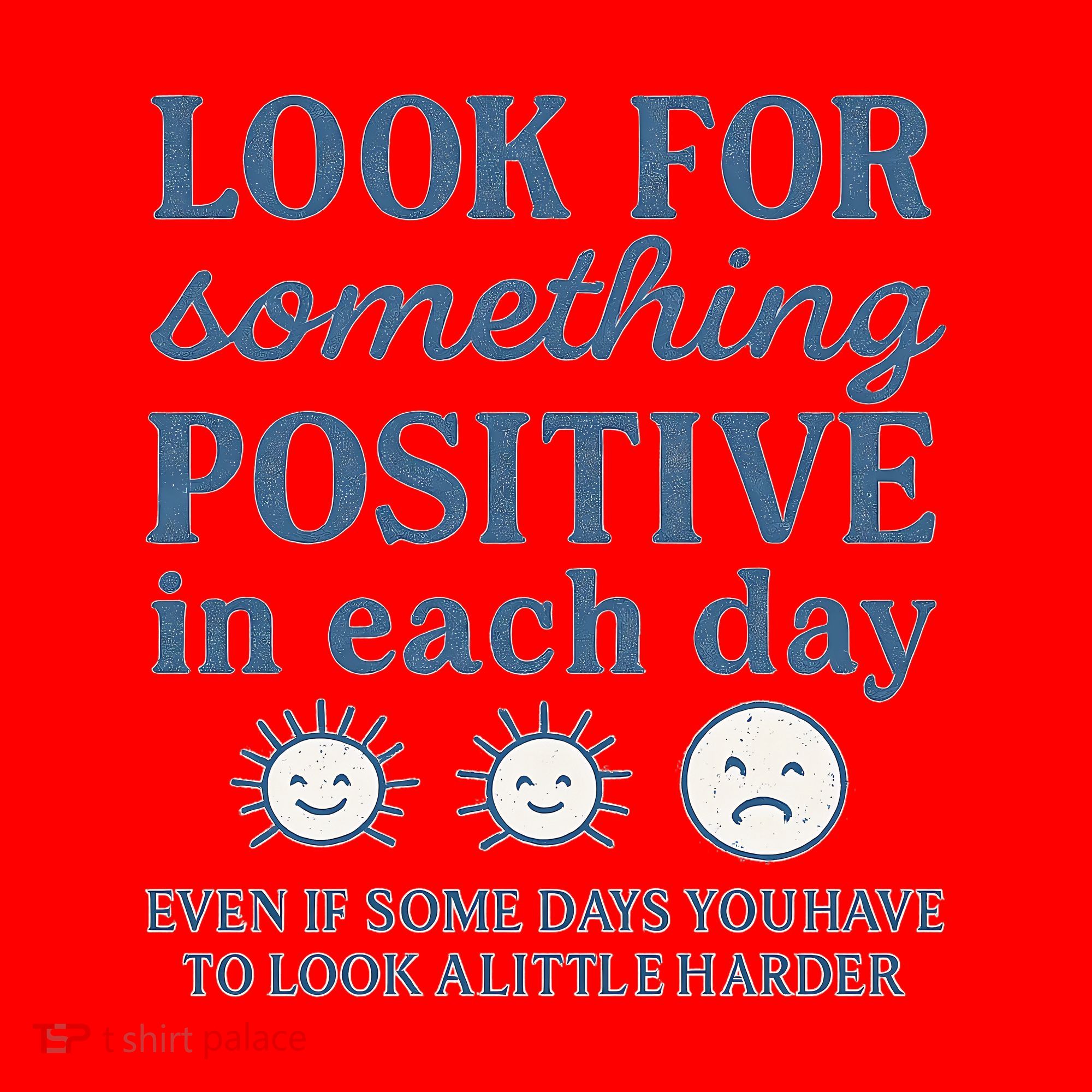 Look for Something Positive in Each Day Santa Hat