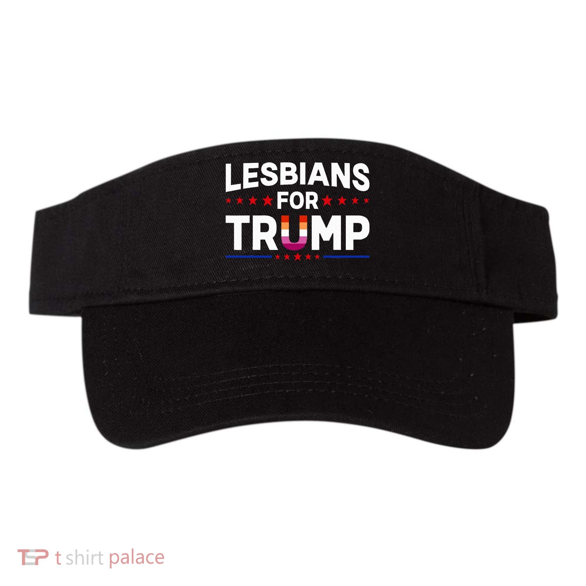 Lesbians For Trump 2024 Re Election President Vote Item Meme Visor